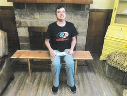 Life Skills Project - 12" x 60" x 18" Bench - Warren Shank