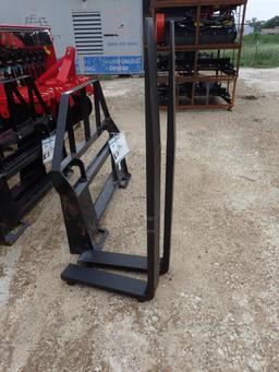 NEW - 2022 Mower King SA Skid Steer Forks