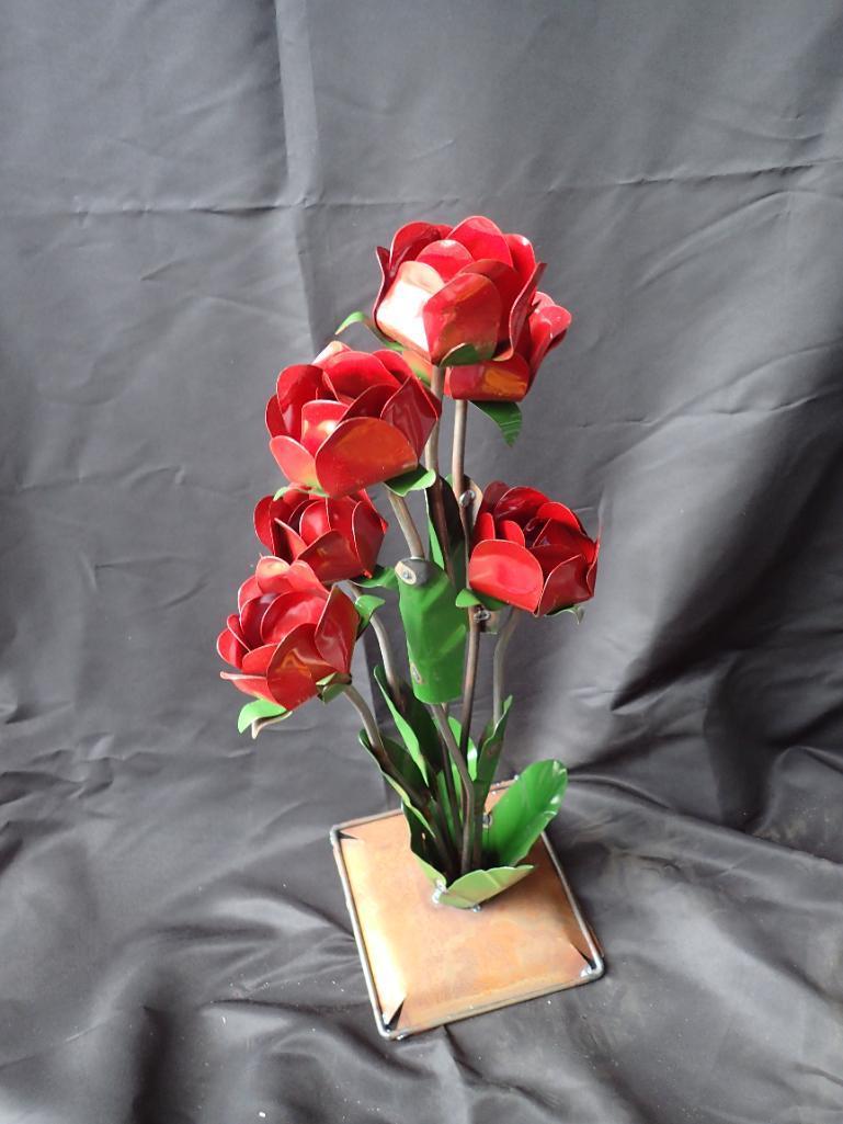 Metal Roses