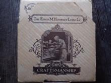 Edwin Mcknowels China Co. Craftmanship Collectors Plates