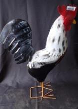 Metal Rooster Art