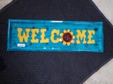 Metal Welcome Sign