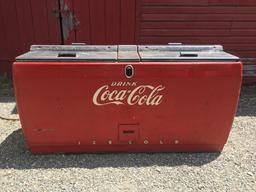 Large 1950s Coca~Cola Double Cooler
