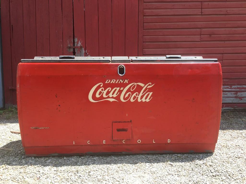 Large 1950s Coca~Cola Double Cooler