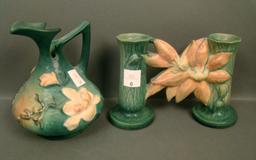 Two Piece Roseville Pottery Lot