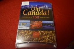 Canadian 2001 Uncirculated Coin Set