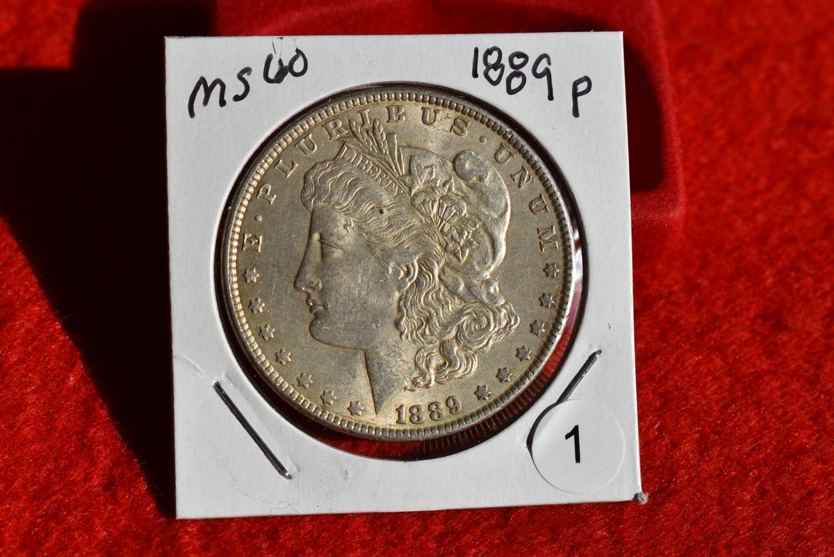 1889 Morgan Dollar