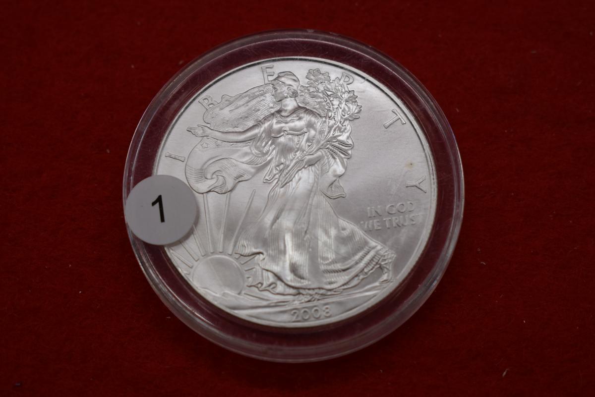 2008 Silver Eagle 1oz - Bu