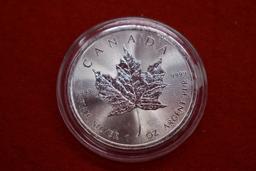 2018 Canadian Silver Maple Leaf 1oz