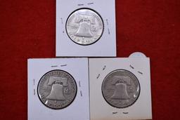 3 - Franklin Halves