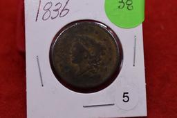 1836 Large Cent