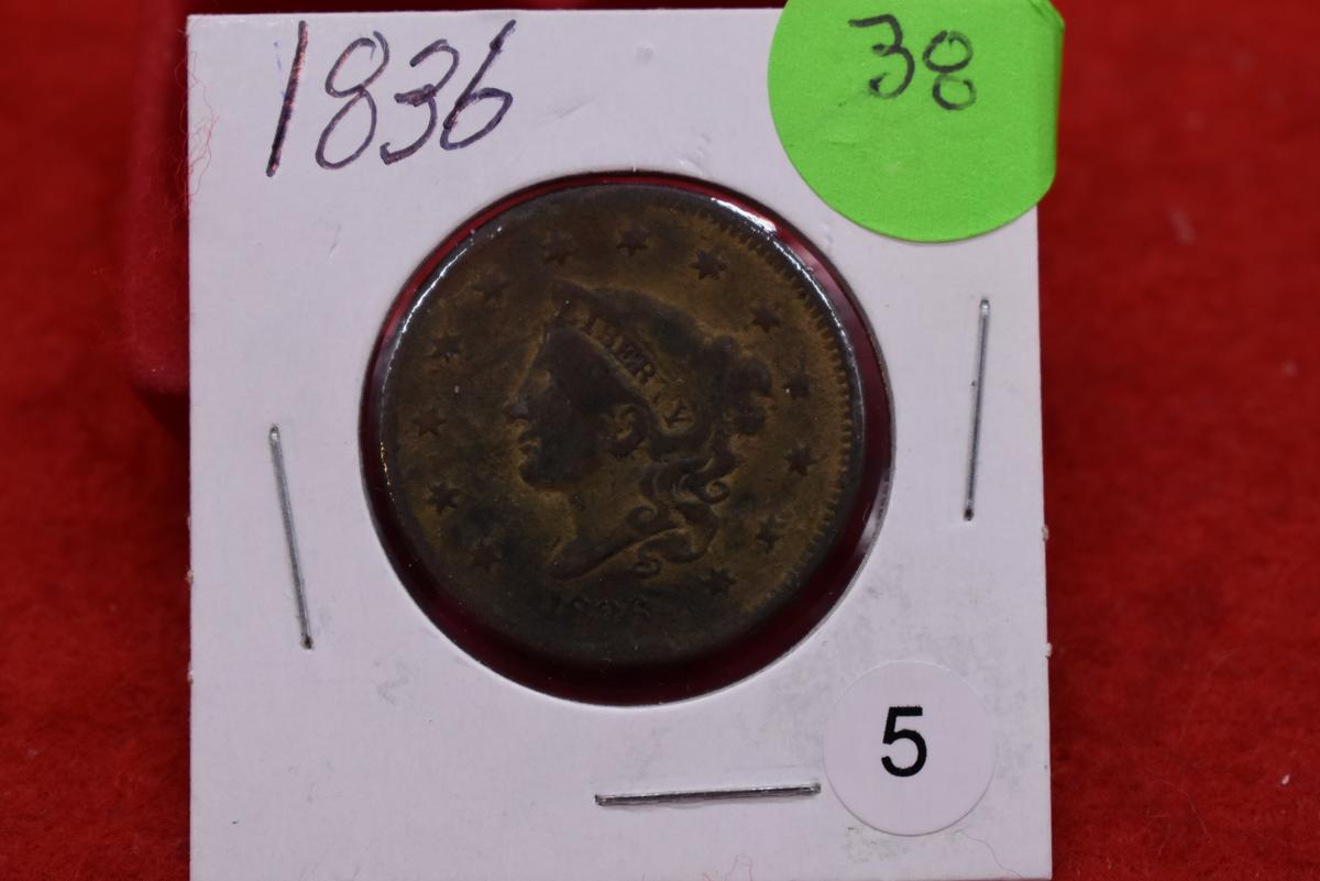 1836 Large Cent