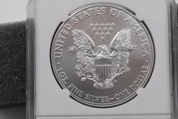 2012 Silver Eagle Early Release - Ngc Ms69