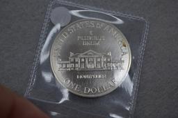 1993d James Madison Silver Dollar