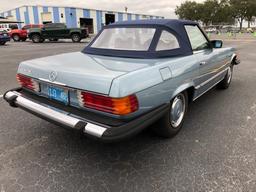 1977 Mercedes 450SL Convertible