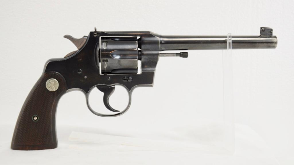 Colt Officers Model 6" 22 Long Rifle