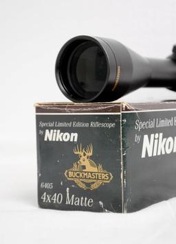 Nikon 6405 4x40 Matte Buckmasters Scope