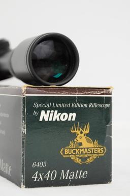 Nikon 6405 4x40 Matte Buckmasters Scope