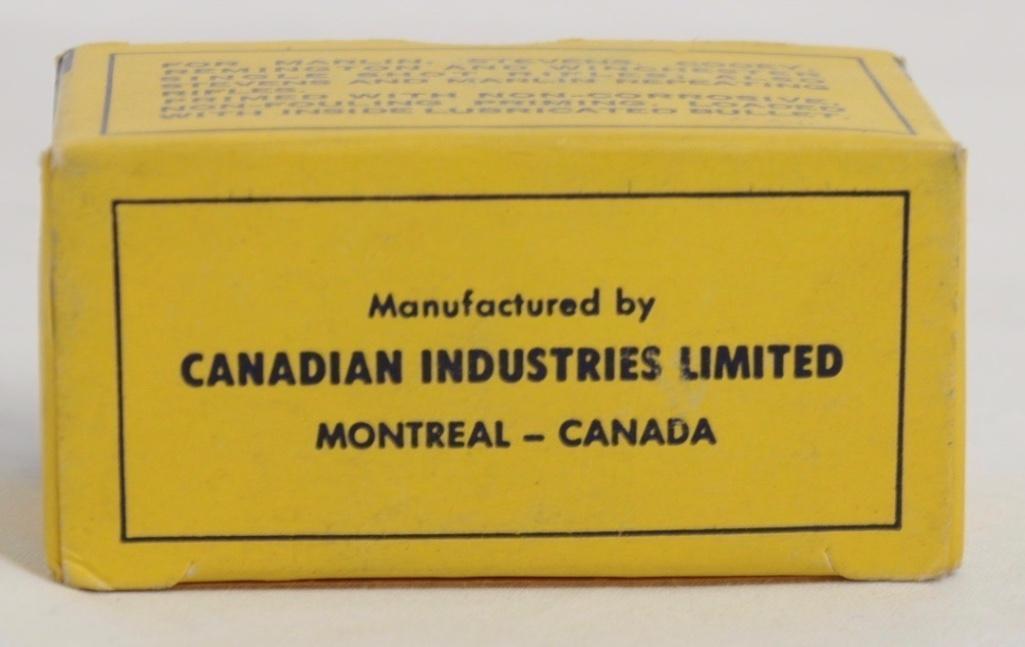 Canuck 25 Stevens Long Rimfire Cartridges Full Box