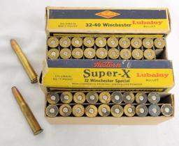 Western Super-X 32 Winchester & 32-40 Winchester - TWO Full Boxes