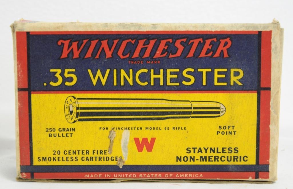 Winchester 35 Win. 250 Gr. SP Full Box