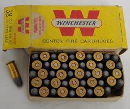 Winchester 38 Colt New Police Full Box