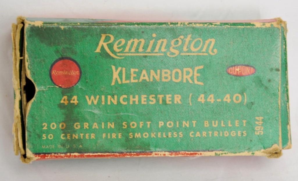 Remington 44-40 Partial Box