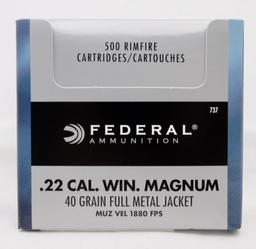 Federal 22 Mag. 500 Round Case