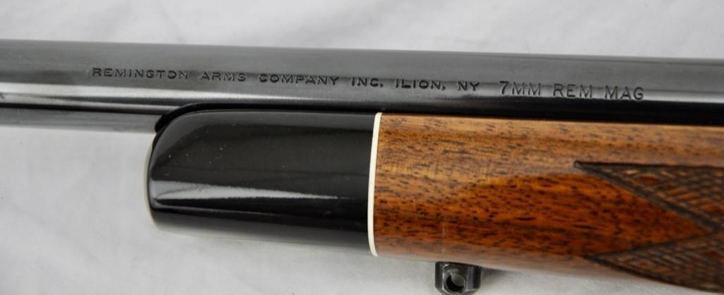 Remington 700 BDL Engraved Model 7mm Rem Mag