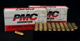 PMC 380 Auto 90 grain FMJ (2 boxes)