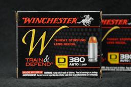 Winchester 380 Auto 95 Gr. JHP (2 boxes)