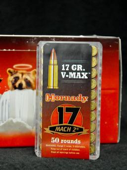 Hornady 17 Mach 2 17grain V-Max 500 Rounds