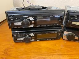 Lot of 4 Dual Car Stereos