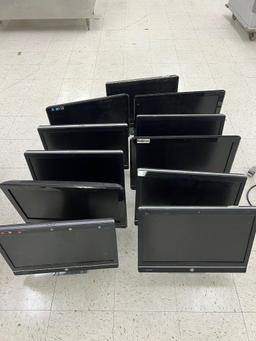 Lot of 11 HP all in One Computers