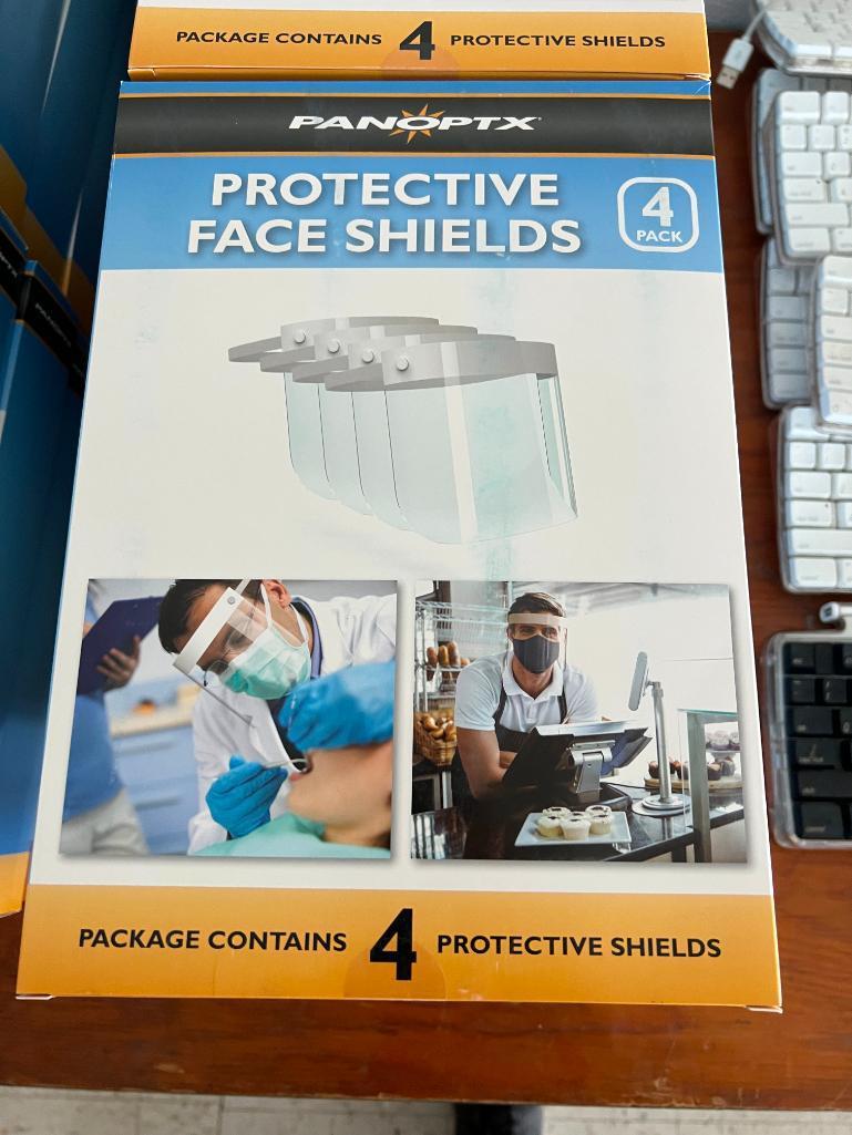 4 Pack Protective Face Shields