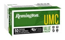 Remington Ammunition 26855 UMC Target 300 Blackout 150 gr Full Metal Jacket FMJ 50 Per Box