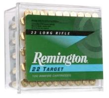 Remington Ammunition 21284 Target 22 LR 40 gr Round Nose RN 100 Box