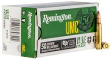 Remington Ammunition 23966 UMC Value Pack 223 Rem 55 gr Full Metal Jacket FMJ 50 Per Box