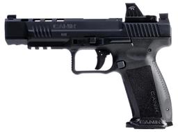 CANIK METE SFx Pistol - Black | 9mm | 5.2" Barrel | 1 - 20rd & 1 - 18rd Mag | Full Accessory Kit |