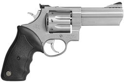 Taurus 608 Revolver - Stainless Steel | 357 Mag / 38 Spl +P | 4" Barrel | 8rd | Rubber Grip
