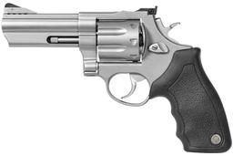 Taurus 608 Revolver - Stainless Steel | 357 Mag / 38 Spl +P | 4" Barrel | 8rd | Rubber Grip