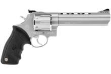 Taurus 44 Revolver - Stainless Steel | .44 Mag | 6.5" Barrel | 6rd | Rubber Grip | Ported Barrel