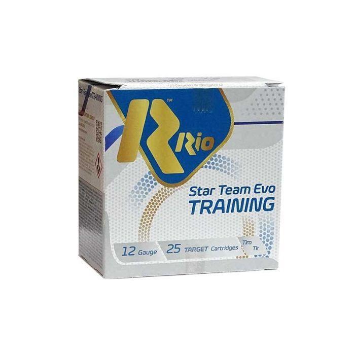 Rio Star Team Training 12ga Target Load 2.75 inch Shotgun Shells - #7.5 | 1 oz. | 1200 fps