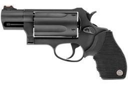 Taurus Public Defender - Black | 45 Colt / 410 ga | 2.5" Barrel | 5rd | Rubber Grip | Fiber Optic