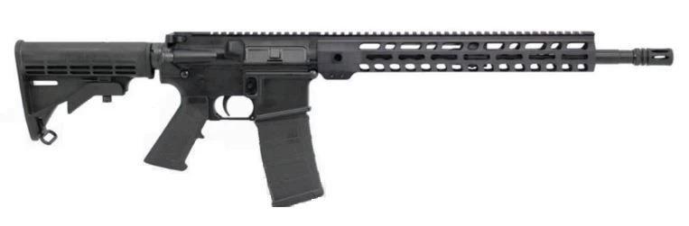 DPMS DR-15 Slick Side AR Rifle - Black | 5.56NATO | 16" Barrel | 13.5" M-LOK Rail