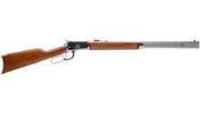 Rossi R92 Rifle - Stainless Steel | .44 Mag | 24" Octagon Barrel | 12rd | Brazilian Hardwood Stock &