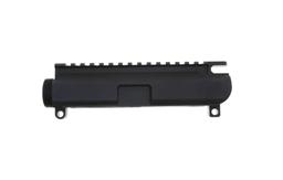 Wraithworks Billet Slick Side AR-15 Upper Receiver - Black | No Forward Assist or Brass Deflector