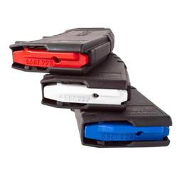 Amend2 AR15 Magazine 5.56 NATO - Black | MOD-2 | 30rd | 3 Pack | With Red, White And Blue Internals