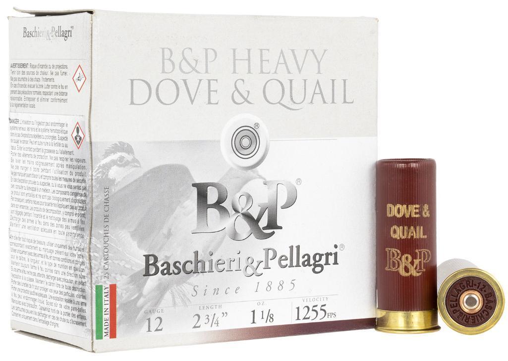 BP 12B18D8 Dove Quail High Velocity 12 Gauge 2.75 1 18 oz 8 Shot 25 Per Box