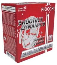 Fiocchi 12SDHV75 Shooting Dynamics Target 12 Gauge 2.75 1 18 oz 7.5 Shot 25 Per Box